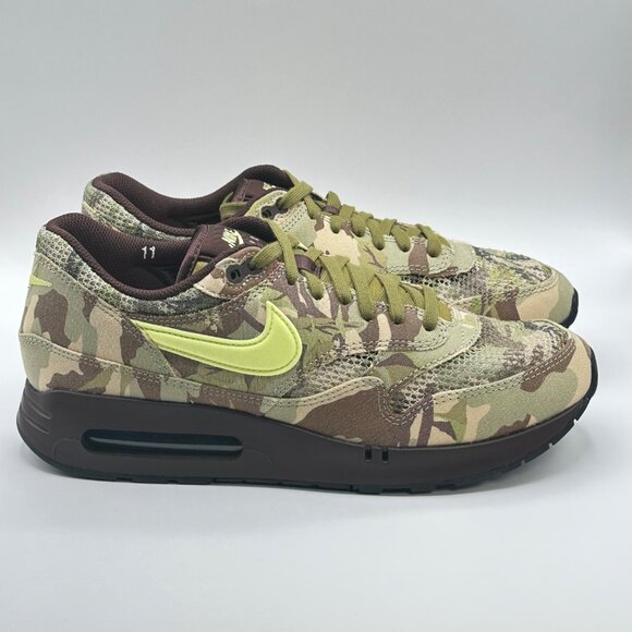 Mens Nike  Air Max 1 '86 OG Shoes Camo Earth Oil Green FN8358-200 Multiple Sizes - Picture 4 of 12